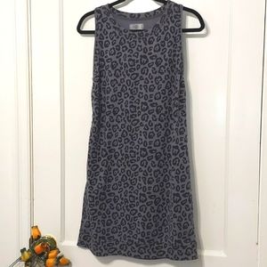 Sundays Two Cheetah print sleeveless zip dress
